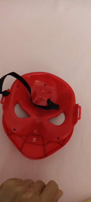 Boncuk Avm Işıklı Örümcek Adam Maskesi Spiderman Maskesi