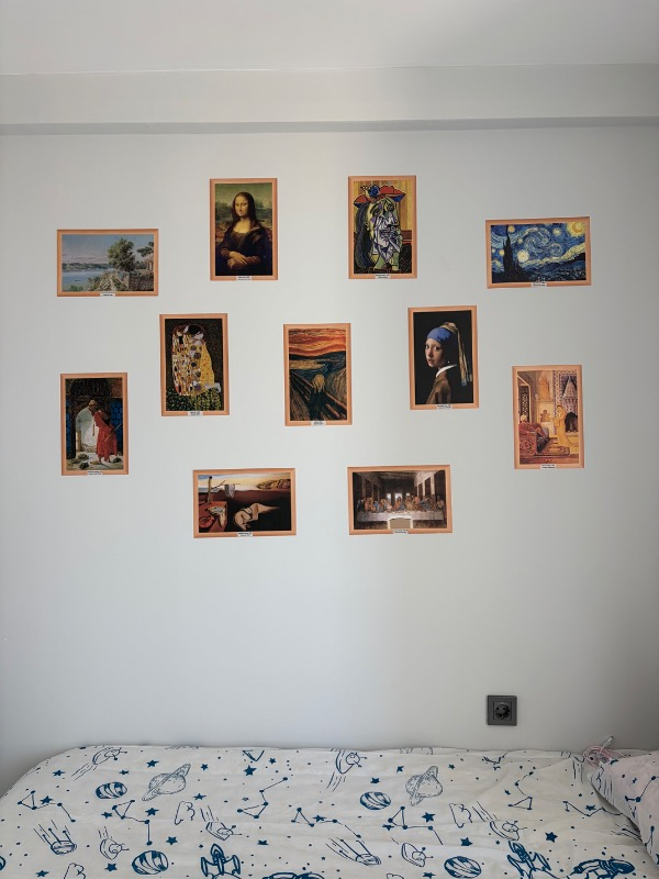 Akıllı Kağıt 12'li Tablo - Poster Dünyaca Ünlü (Model- 1) Çeşitli Ölçü 13