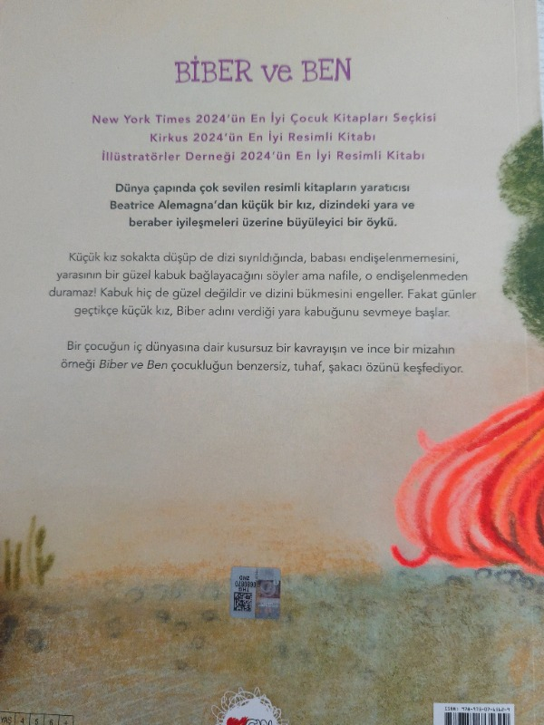 Can Çocuk Yayınları Biber ve Ben - Beatrice Alemagna