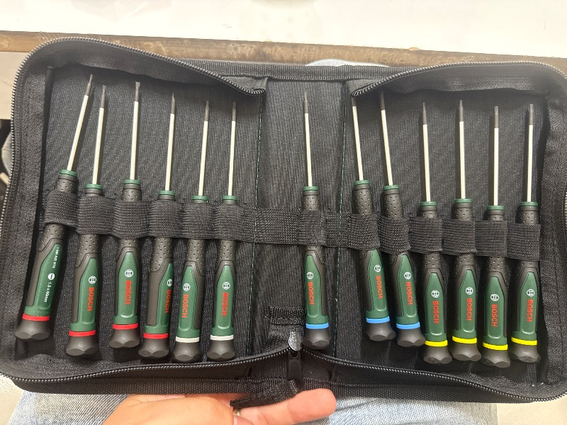 Bosch Hassas Tornavida Seti 13 Parça