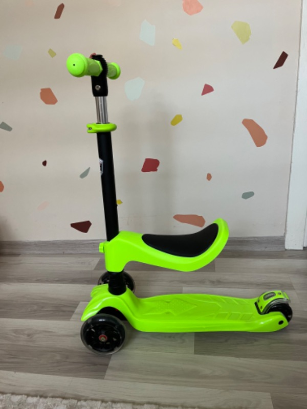 Babyhope 199 Scooter Yeşil