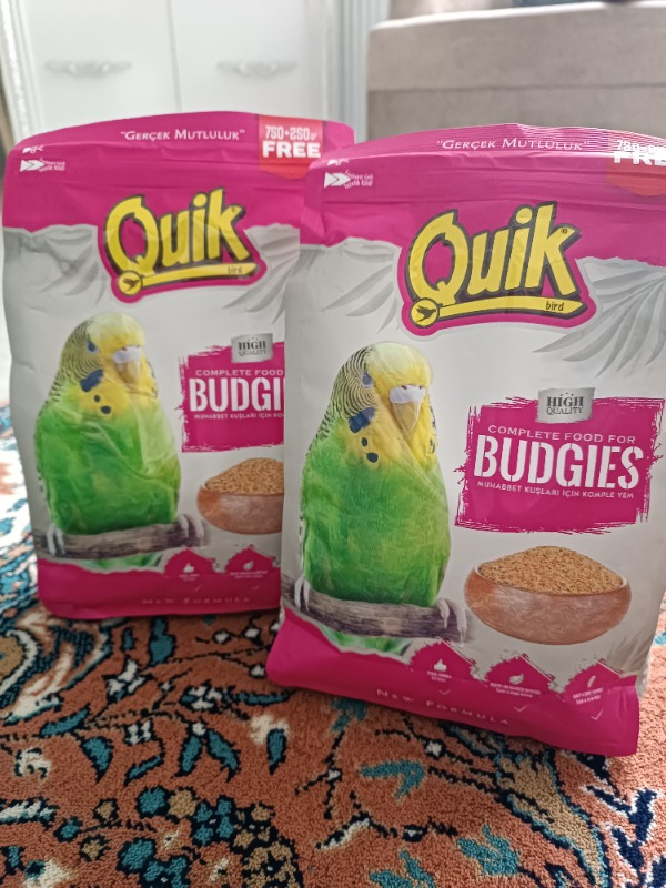 Quik Muhabbet Kuşu Yemi 1 Kg