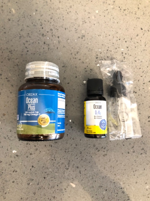 Orzax Ocean D3 K2 Damla 20 ml