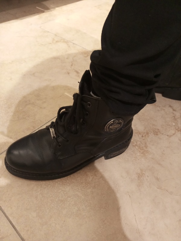 Harley Davidson JIM - 025M0128 Siyah Bot