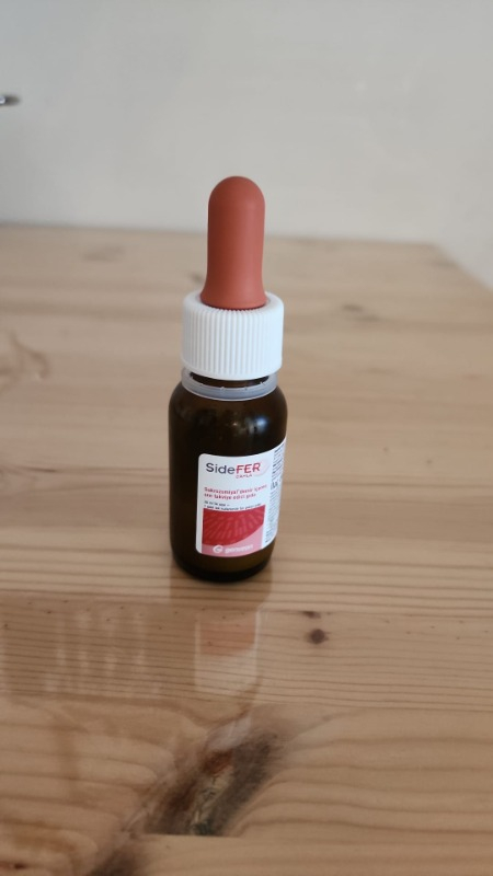 Sidefer Damla 30 ml Şişe 1 Stik Sukrozomiyal Demir İçeren Takviye Edici Gıda Ürünü