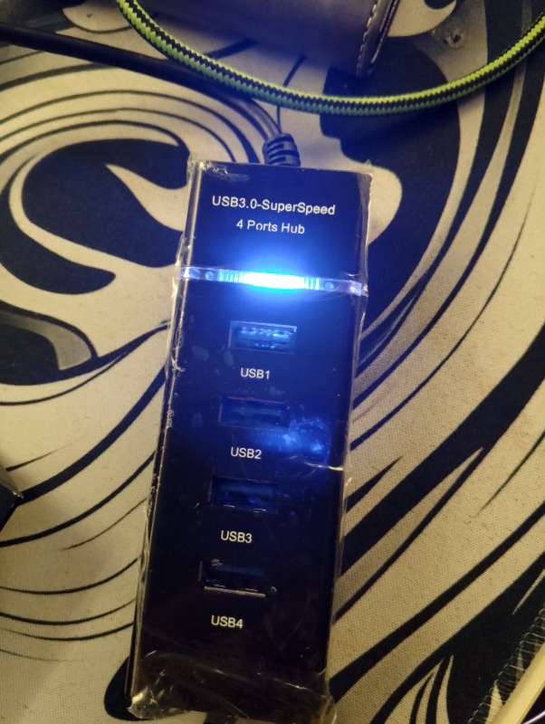Alfais 4360 4 Port USB 3.0 Hub Switch Çoklayıcı Çoğaltıcı Adaptör