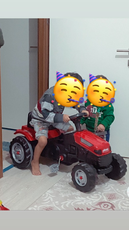Pilsan Active Pedallı Traktör / Kırmızı