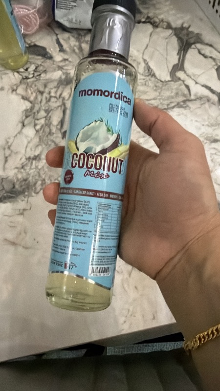 Momordica Coconut Mix - 250 ml Şurup, Hindistan Cevizi Aroma ve Doğal Tatlandırıcı İçerir