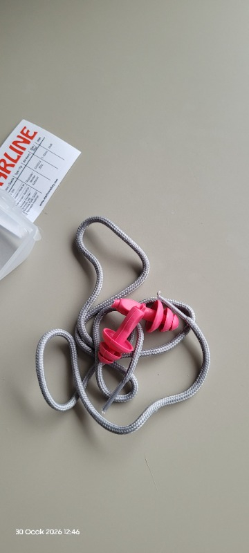 3m 1271 Yıkanabilir İpli Kulak Tıkacı (1 Çift)