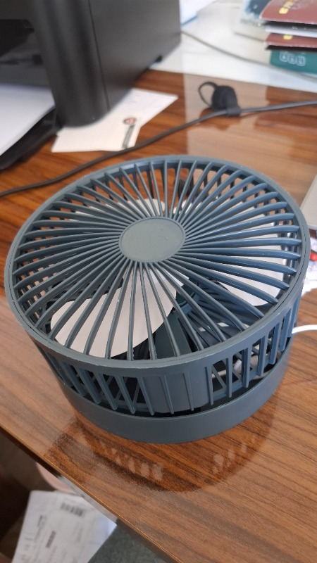 Robeve Masaüstü Vantilatör Şarjlı Vantilatör Yükselebilen Fan Vantilatör Soğutucu Fan Klima Serinletici Fan 3 Kademeli Hız Ayarı Vantilatör