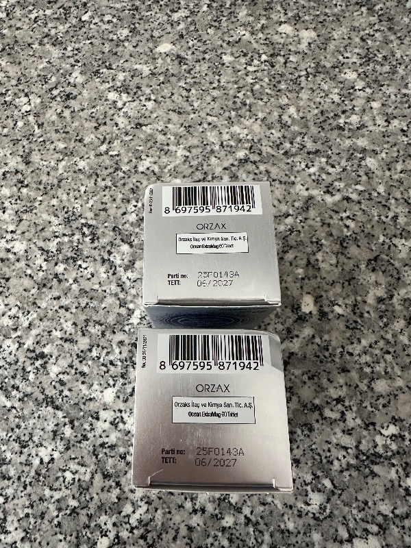 Orzax Ocean ExtraMag 60 Tablet