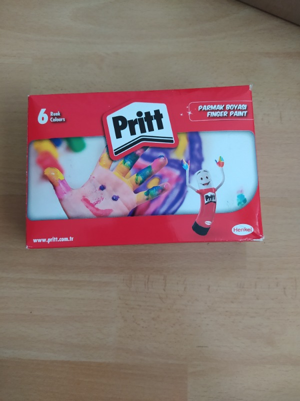 Pritt Parmak Boyası 6'lı 30Ml (1221355)