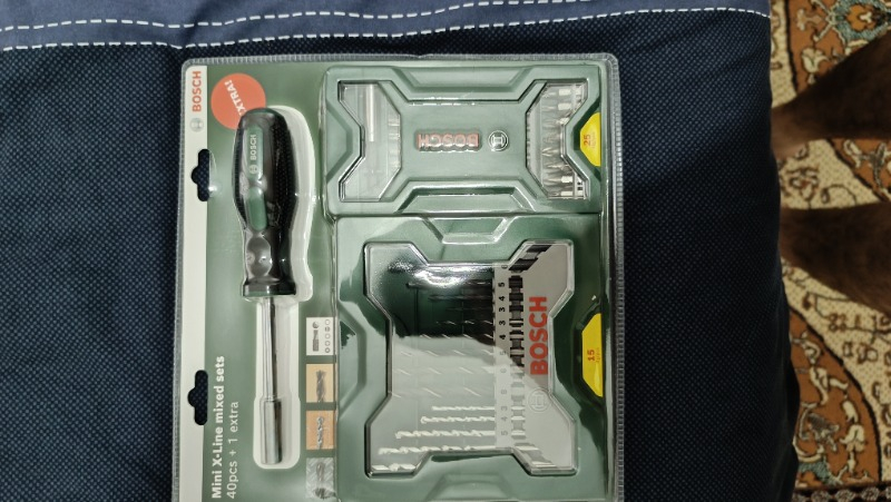 Bosch X-Line 15 Parça Delme 25 Parça Vidalama Ucu Seti + Tornavida