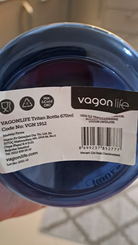 Vagonlife 1912 Su Matarası 670 ml