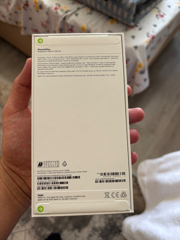 iPhone 15 Plus 256 GB Yeşil