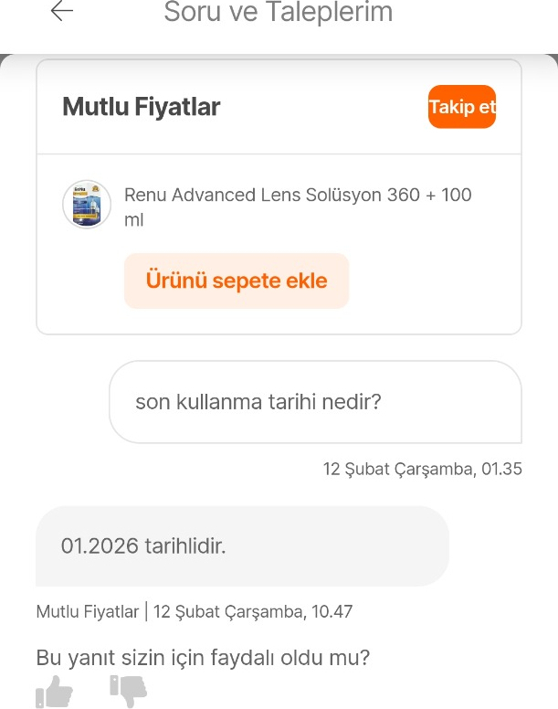 Renu Advanced Lens Solüsyon 360 + 100 ml