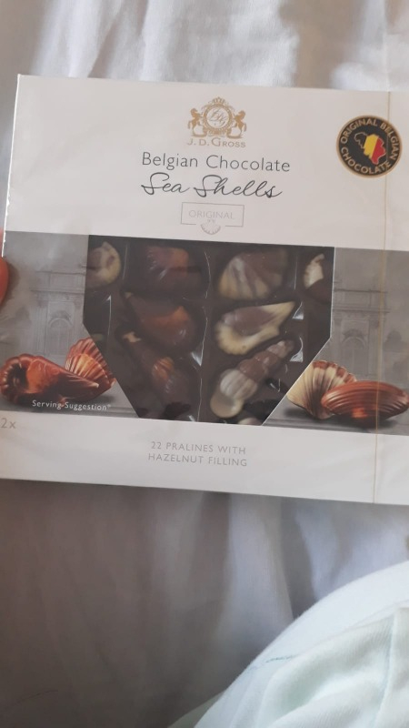 J. D. Gross Belgian Chocolate Sea Shells Deniz Kabuğu 250 gr