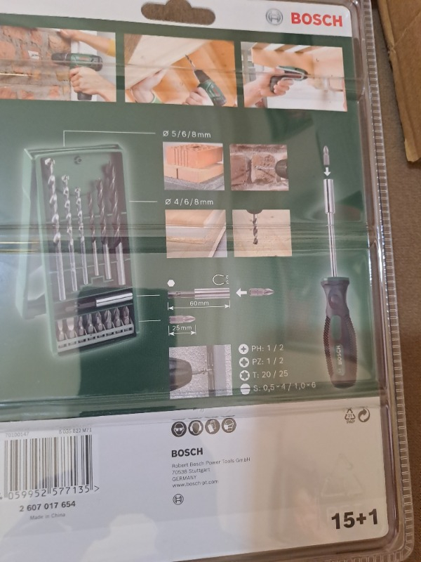 Bosch X-Line 15+1 Vidalama&matkap Ucu Seti