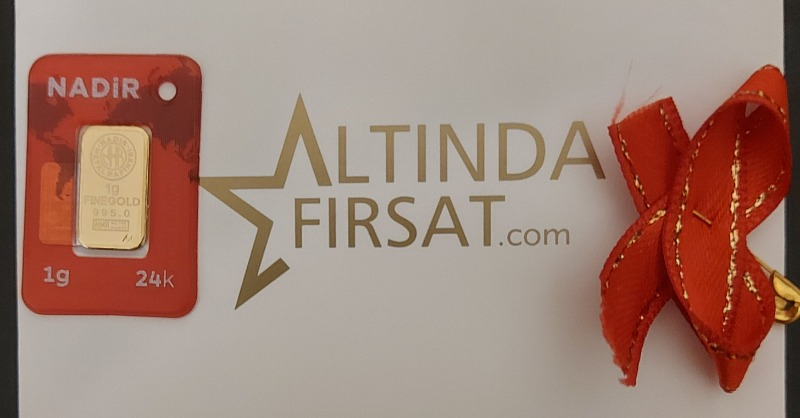 Nadir Gold 24 Ayar Külçe Gram Altın 1 Gr.