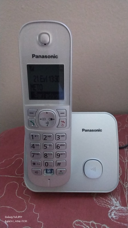Panasonic KX-TG6811 Dect Telsiz Telefon Siyah