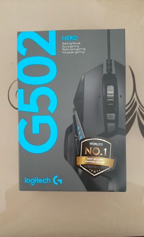Logitech G G502 HERO LIGHTSYNC 25.600 DPI Yüksek Performanslı Kablolu Oyuncu Mouse - Siyah