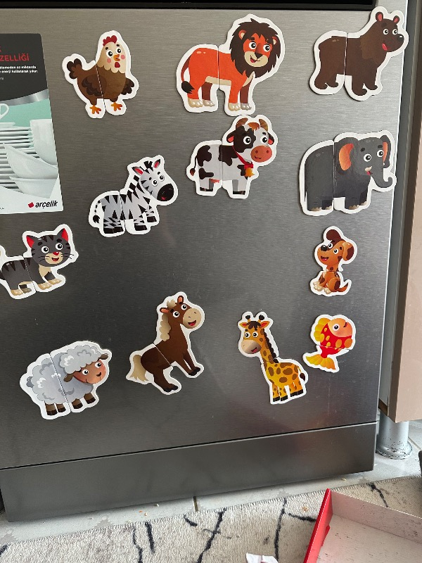 İlk Magnet Puzzle 12 - 36 ay