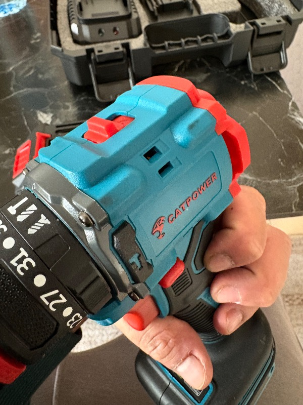 Catpower 1025 Kömürsüz Darbeli Akülü Matkap 20V 2 Ah Lion