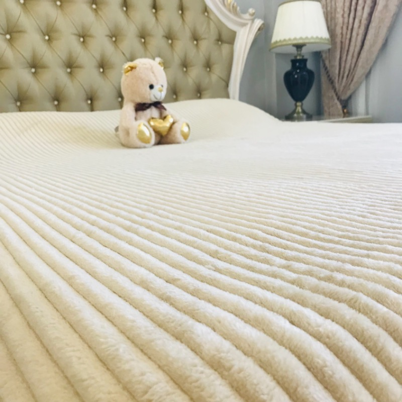 Yataş Bedding Holly Wellsoft Battaniye Çift Kişilik - Kül Moru