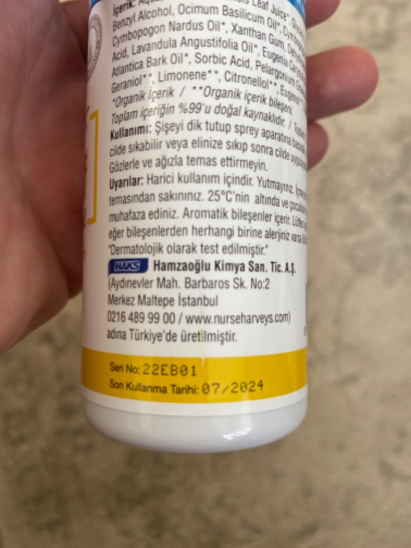 Nurse Harvey's Organics Buzz Off 175 ml