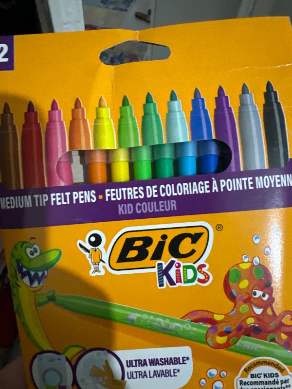Bic Evolution Üçgen jumbo Boya Kalemi 12 Renk 1632