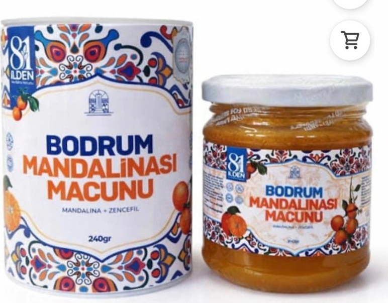 81 İlden Bodrum Mandalinası Macunu