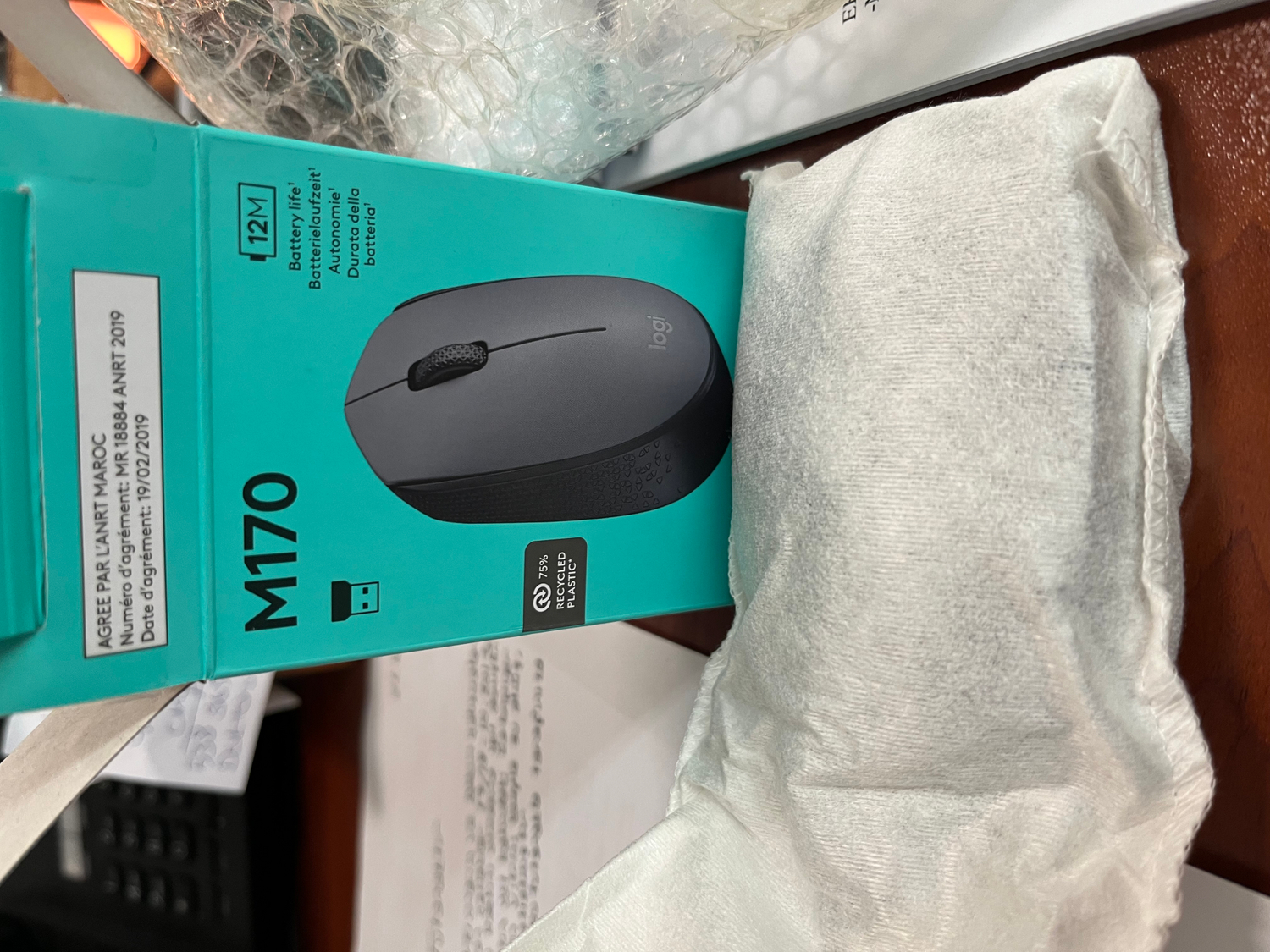 Logitech M170 USB Alıcılı Kablosuz Kompakt Mouse - Gri