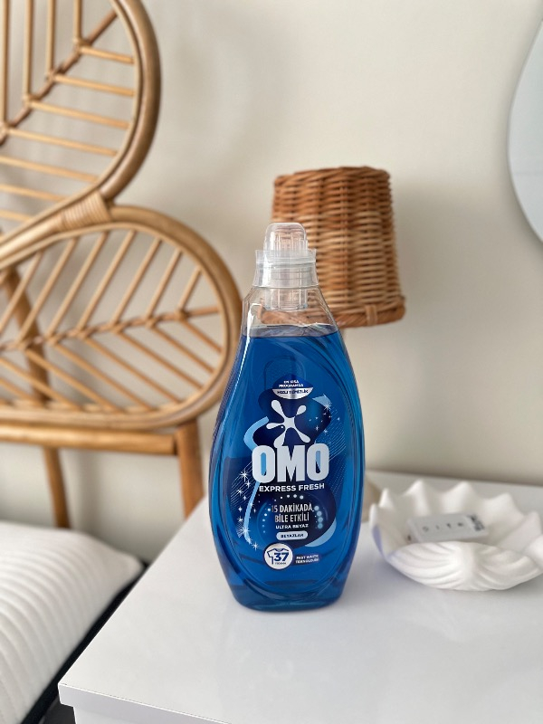 Omo Express Fresh Ultra Beyaz Sıvı Çamaşır Deterjanı 1480 ml X2