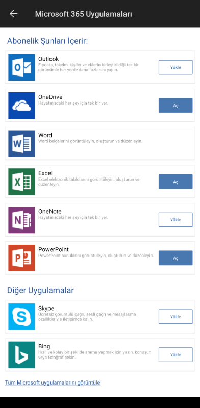 Microsoft Office 365 Lisans Hesabı | 5 PC/Mac | (IOS ve Android)