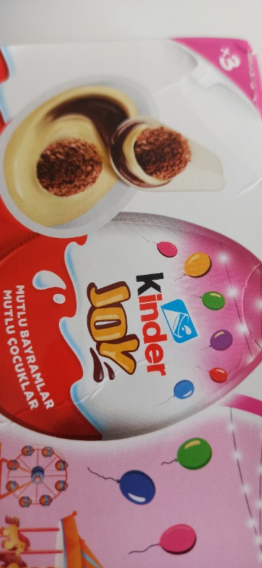 Kinder Joy Yumurta Çikolata Kızlar 3’lü