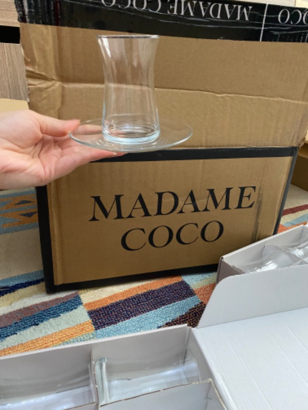 Madame Coco Gemma 12-Li Çay Bardağı Seti