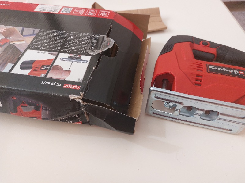 Einhell TC-JS 60/1, Dekupaj Testere