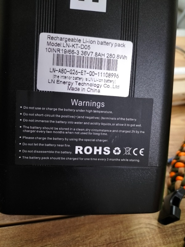 RKS  Elektrikli Bn5 Pro Katlanabilir Bisiklet Siyah