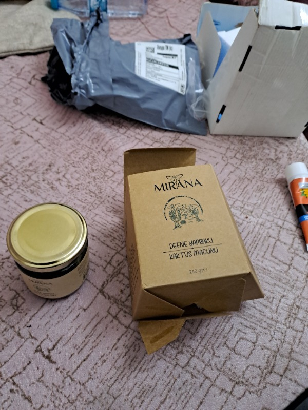 Mirana Defne Yapraklı Kaktüs Macunu 240 gr