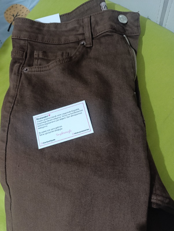 Nice Boutique Boyfit Jean Kot Pantolon