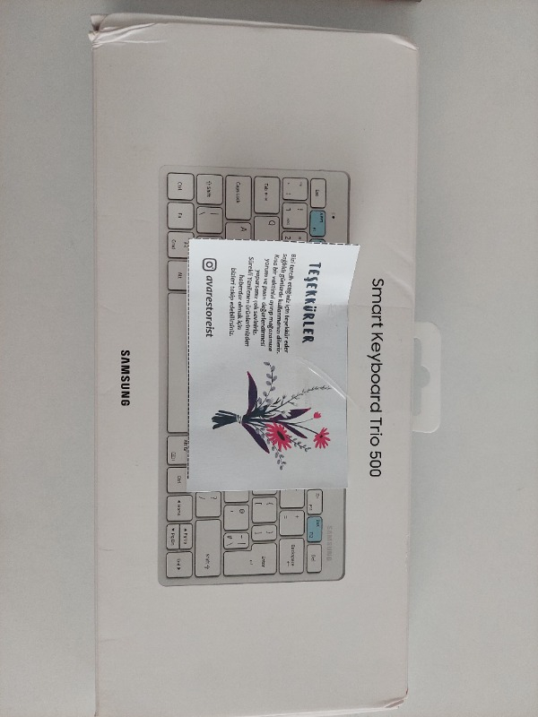 Samsung Smart Keyboard Trio 500 - Beyaz