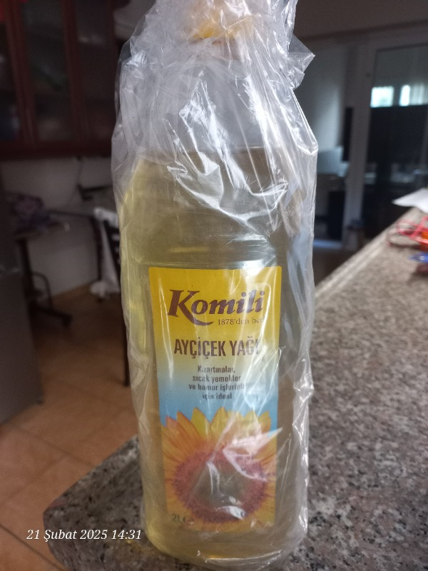 Komili Ayçiçek Yağı 2 lt