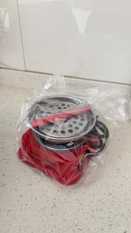 Mini Kare Elektrikli Siyah Kömür Ocağı