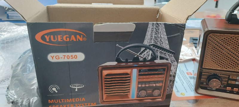 Everton honey Rt-301 Nostalji Bluetooth Şarjlı Radyo Usb Sd Mp3 Player