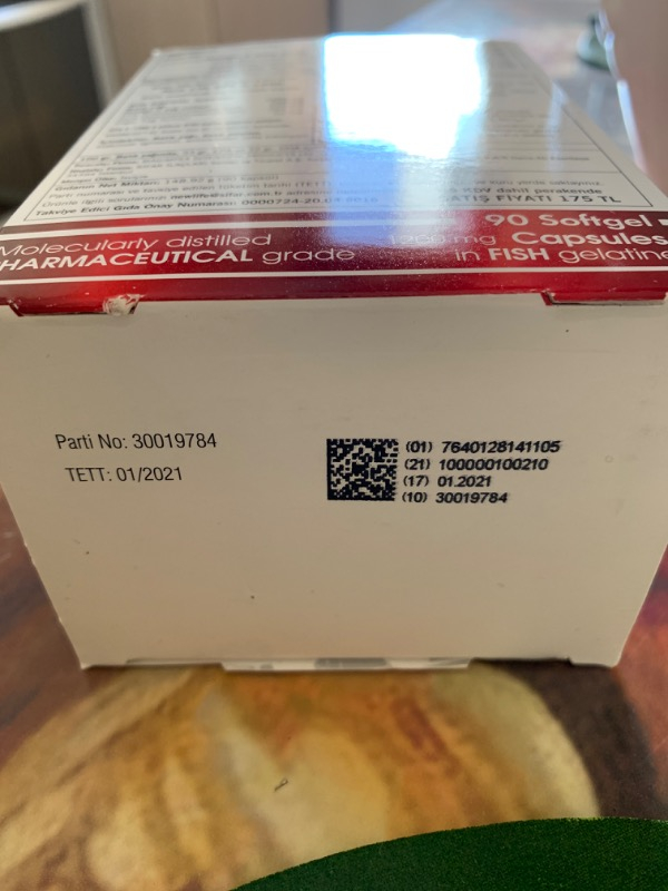 New Life Efa S-1200 Mg 90 Kapsül Omega-3 İçeren Balık Yağı Takviyesi Trigliserit Form
