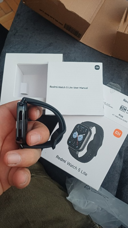 Xiaomi Redmi Watch 5 Lite Black Akıllı Saat Sesli Görüşme Özellikli