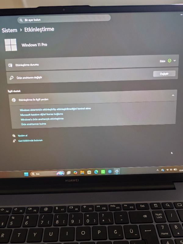 Microsoft Windows 11 Home Dijital Lisans Anahtarı Kalıcı Key Ömür Boyu 1 Kullanıcı İçin
