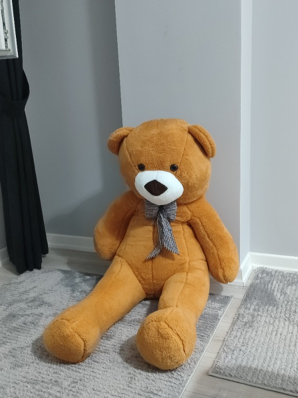 SOLE 130 Cm Papyonlu Dev Boy Peluş Ayı D1-130