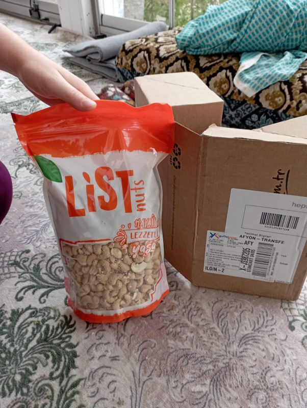 List Nuts Çiğ Kaju 1 kg