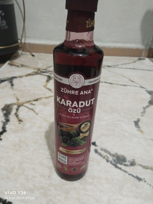 Zühre Ana Karadut Özü 670 gr
